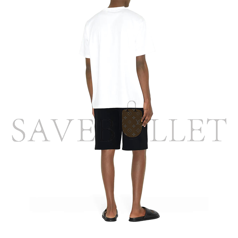 Bv*b*rry logo print cotton t-shirt